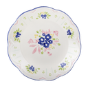 Kitsch Kitchen diner bord Mercado de Flores blauw 