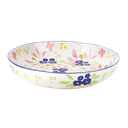 Kitsch Kitchen pasta plate Mercado de Flores blue