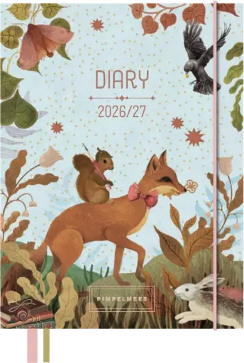 [PMP.26103] Pimpelmees Magical Forest agenda 2026/2027 fox blue 