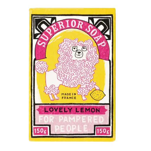 [S007] Lemon Poodle Soap