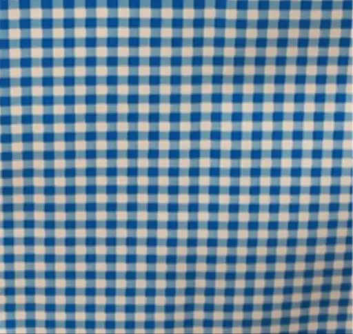 [TZ1026] Kitsch Kitchen tafelzeil Mascota blauw (1,20x11m)