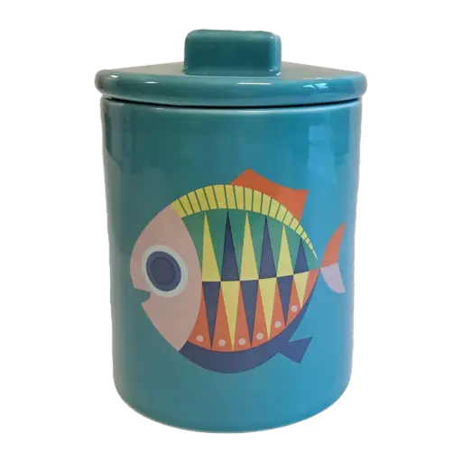 [KK.80059] Kitsch Kitchen voorraadpot klein Sealife vis