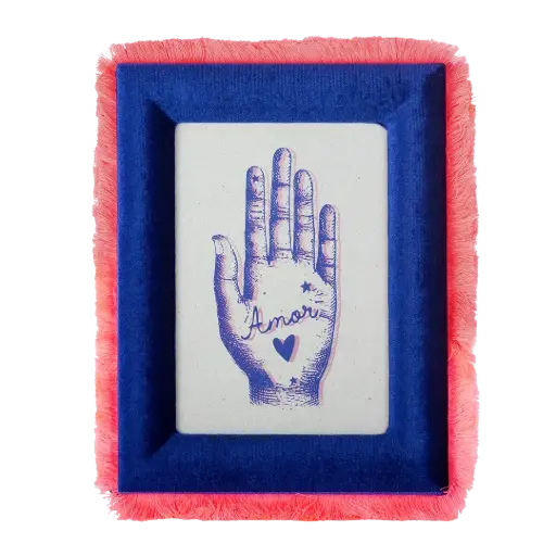 [KK.70164] Kitsch Kitchen photo frame 13x18cm Kitsch Royale hand
