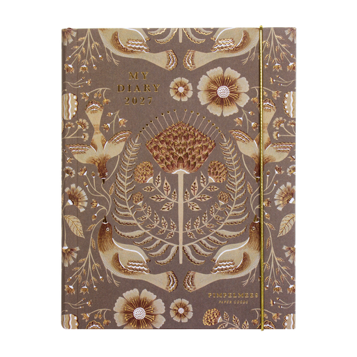 [PMG.27001] Pimpelmees Marigold diary 2027 Clay