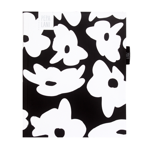 [PBW.27002] Pepa Lani Black & White agenda 2027 Flowerbomb