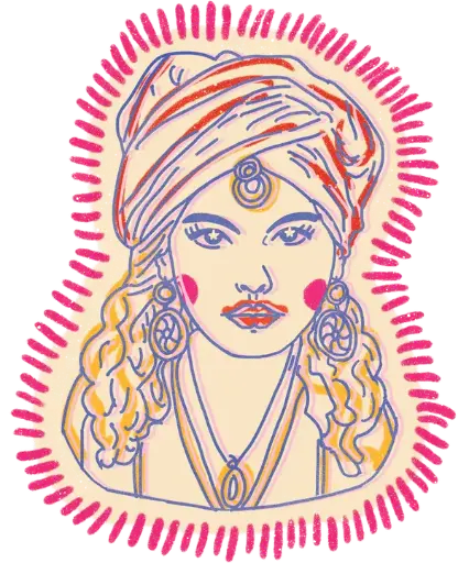 [KK.70167] Kitsch Kitchen Kitsch Royale kussen madame Lola 