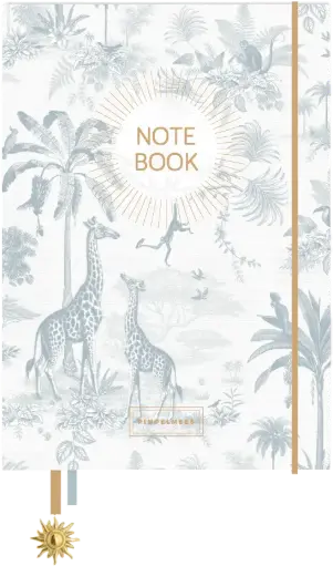 [PMONO.10071] Pimpelmees mono notebook Savannah Stories Breezy Blue