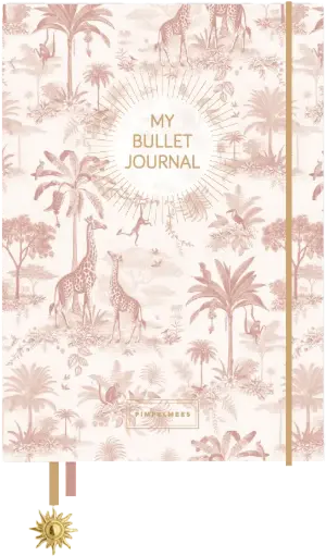 [PMONO.10074] Pimpelmees mono bullet journal Savannah Stories Desert Red
