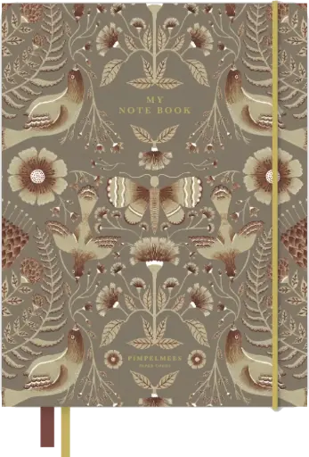 [PMG.10073] Pimpelmees Marigold notebook Clay