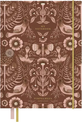 [PMG.10074] Pimpelmees Marigold notebook Terra