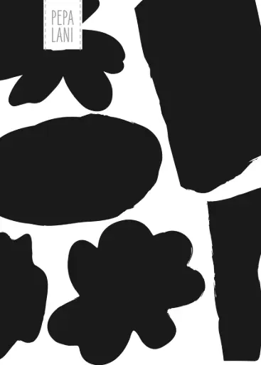 [PBW.10101] Pepa Lani Black&White bullet journal handdrawn