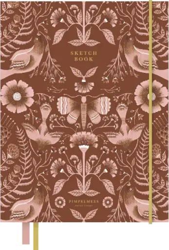 [PMG.10080] Pimpelmees Marigold sketchbook Terra