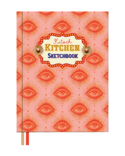 [KK.10054] Kitsch Kitchen Kitsch Royale schetsboek Eyes