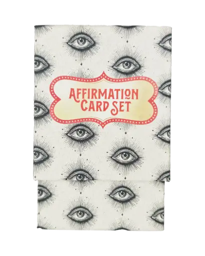 [KK.10052] Kitsch Kitchen Kitsch Royale affirmation cards Mystic Fortune Hand