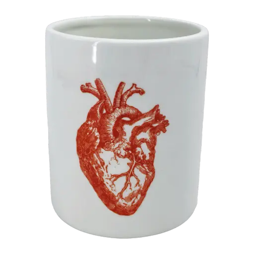 [KK.70174] Kitsch Kitchen Kitsch Royale jar S heart red 