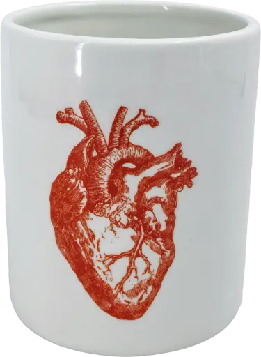 [KK.70174] Kitsch Kitchen Kitsch Royale jar S heart red 