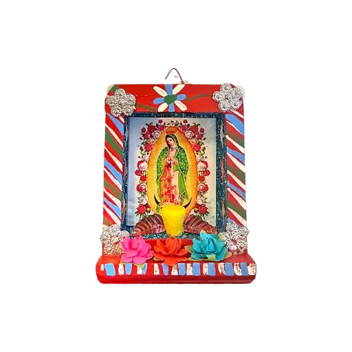 [AS0022] Kitsch Kitchen altar Folclorico mini red