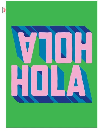 [KK.70005] Kitsch Kitchen tea towel Streetstyle Hola