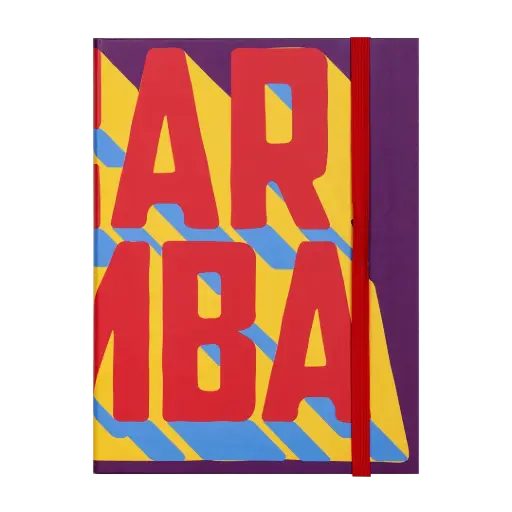 [KK.10012] Kitsch Kitchen notieboek Streetstyle Caramba
