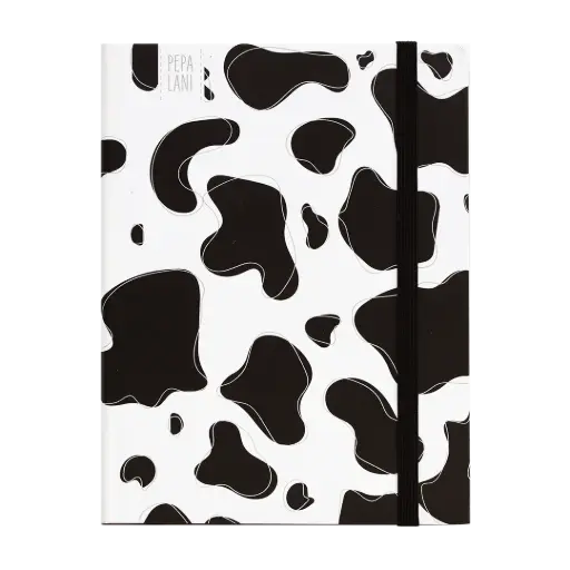 [PBW.10060] Pepa lani notitieboek A5 Black & White Cow 