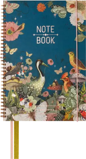 [PMP.61060] Pimpelmees notebook A4 WIREO - sky 