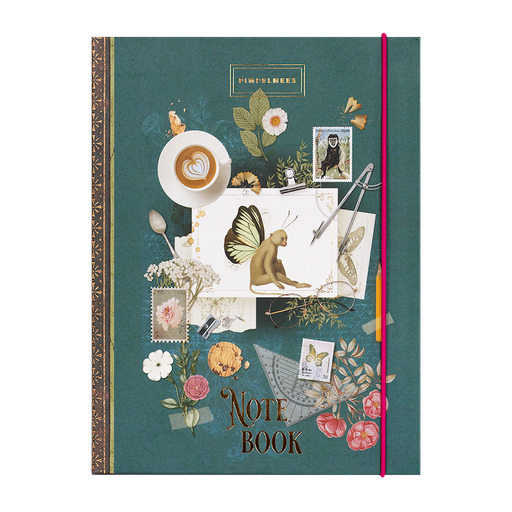 [PMP.61188] Pimpelmees notebook A5 Wonderland - Fig Wingmonkey 