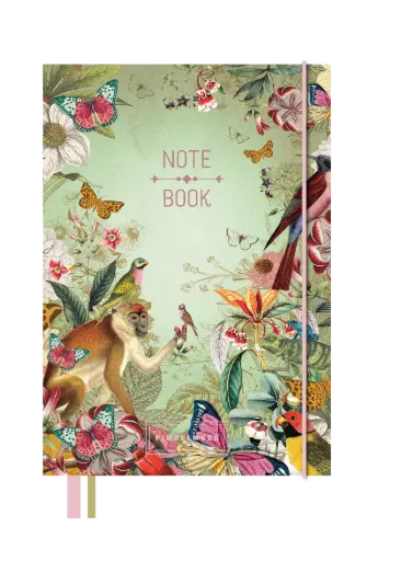 [PMP.612220] Pimpelmees notitieboek Terra Botanica A5 - Apple
