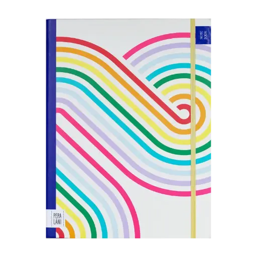 [PPL.40063] Pepa Lani notitieboek A4 Spring Flower & Fruity Retro swirl 