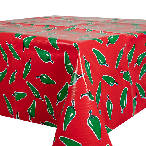[TZ0192] Kitsch Kitchen oilcloth Chiles red (1,20x11m)