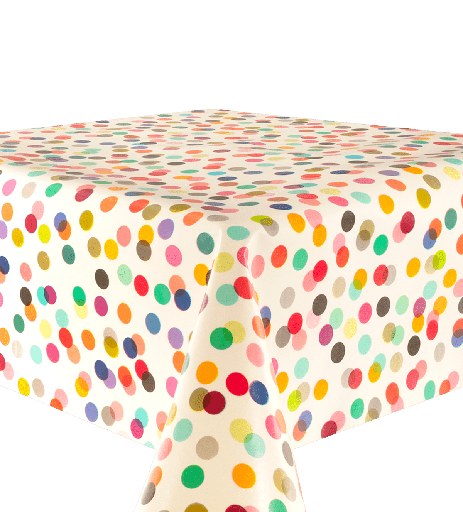 [TZ0358] Kitsch Kitchen tafelzeil Confetti (1,40x20m)