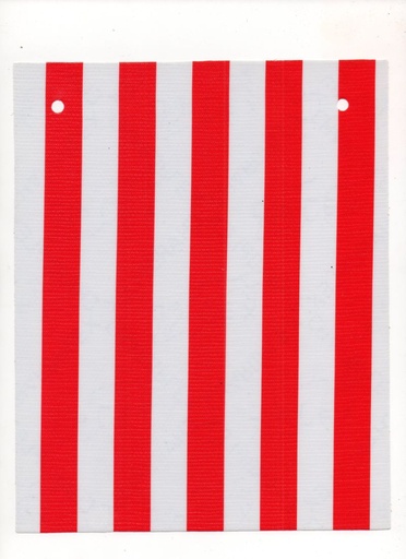 [TZ1033] Kitsch Kitchen tafelzeil Rayas rood (1,20x11m)