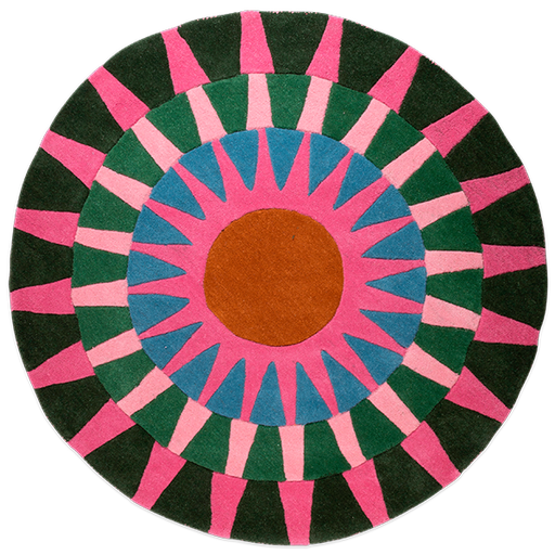 [HD0691] Kitsch Kitchen rug Soleil M multi 140 cm