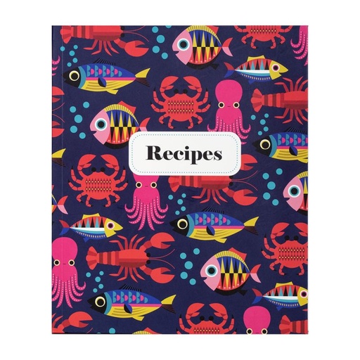 [KK.10014] Kitsch Kitchen receptenboek Sealife