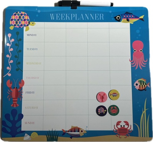 [KK.10017] Kitsch Kitchen magneetbord Sealife