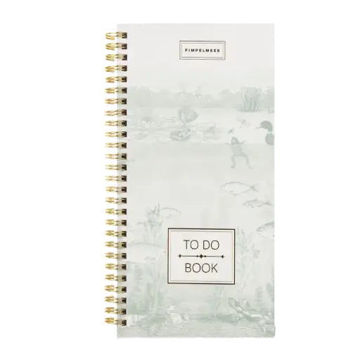 [PMONO.10041] Pimpelmees to do boek Mono Vintage green 