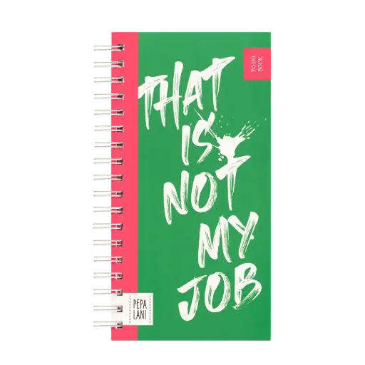 [PPL.40035] Pepa Lani to do boek Flower this is not my job groen 