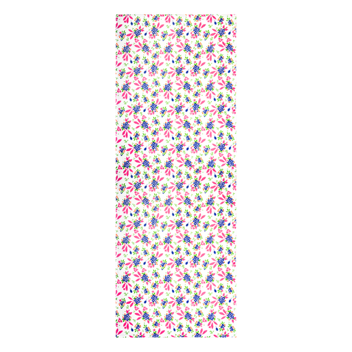[KK.70092] Kitsch Kitchen tafelloper Mercado de Flores blauw
